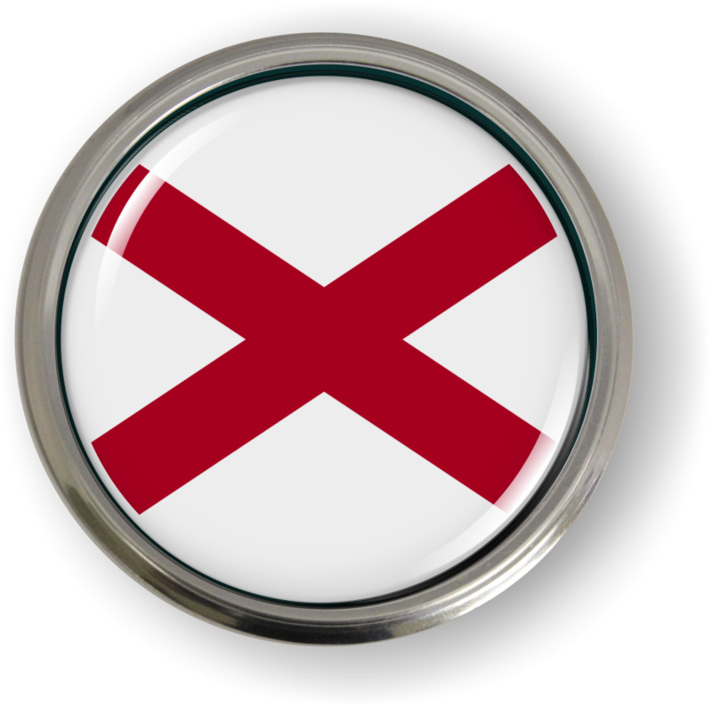 Alabama - State Flag Emblem